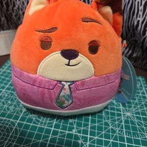 Disney Cute 5.5 Inch Nick Wilde Zootopia 2 Squishmallow Plush Toy